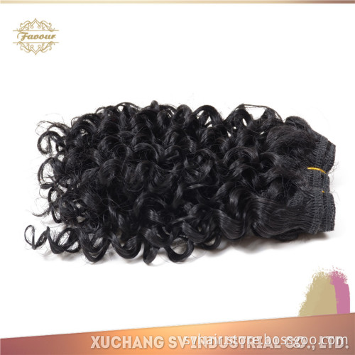 Brazilian Virgin Hair Jerry Curl 100% Brazilian Kinky Curly Hair Weaves New Products SV Hair